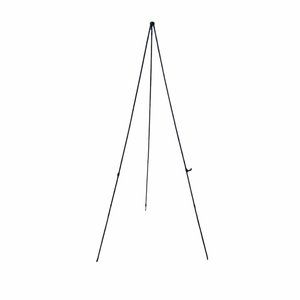 Quartet Full Size Instant Portable Folding Easel 63" Adjustable Aluminum Black